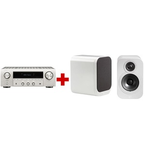 Стерео ресивер Denon DRA-800H Silver + Q Acoustics Q3010