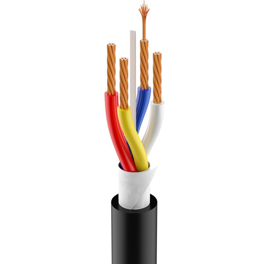 Кабель акустический с катушки Bi-Wire Roxtone HFSC425 Black