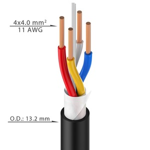 Кабель акустический с катушки Bi-Wire Roxtone SC040D Black