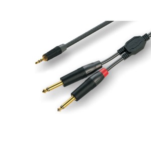 Кабель аудио 1xMini Jack - 2xJack Roxtone GPTC100/3 3.0m