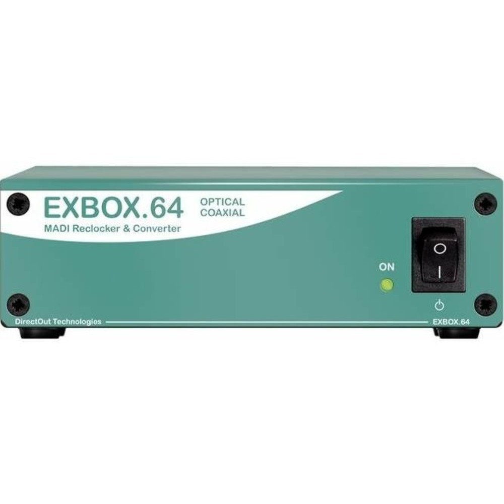 Активный преобразователь и реклокер сигналов MADI DirectOut EXBOX.64 BNC/SC