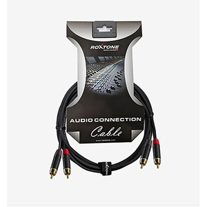 Кабель аудио 2xRCA - 2xRCA Roxtone GPTC160/1,5 1.5m