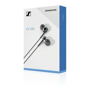 Наушники внутриканальные классические Sennheiser CX 100 Black
