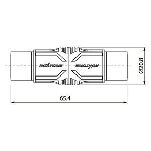 Переходник XLR - XLR Roxtone RA5XFF-B