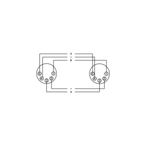 Переходник XLR - XLR Roxtone RA5XFF-B