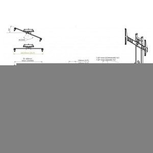 Тумба с ТВ стендом AVF FS11BUCXO + FL602