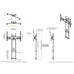 Тумба с ТВ стендом AVF FS11BUCXW + FL602
