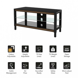 Тумба для ТВ AVF TWS1000A BLK WNT