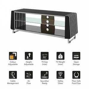 Тумба для ТВ AVF GRV1250A BLK WNT