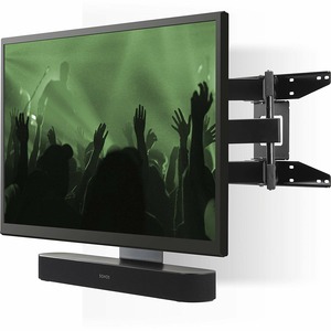 Кронштейн наклонно-поворотный Flexson Cantilever Mount for TV and Sonos Beam black