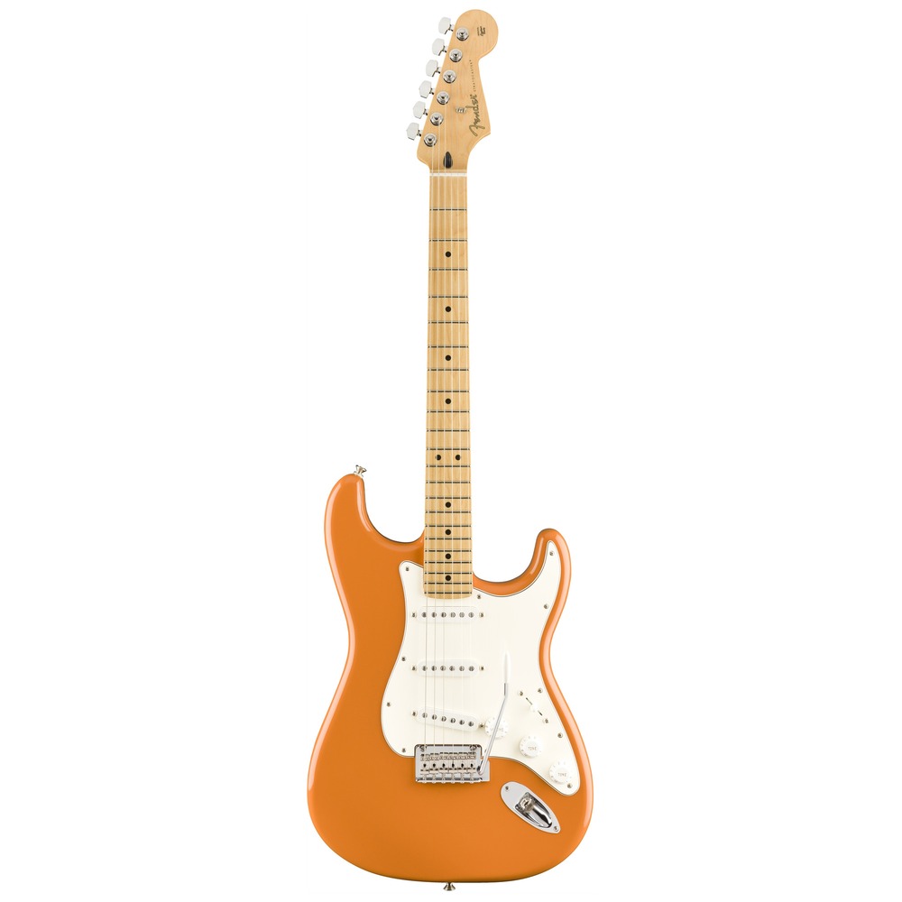 Электрогитара Fender PLAYER STRATOCASTER MAPLE FINGERBOARD CAPRI ORANGE