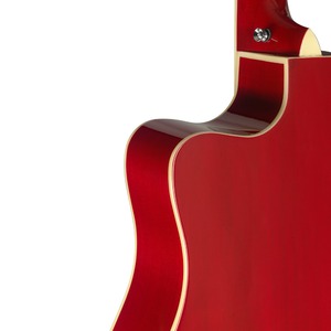 Электроакустическая гитара Stagg SA35 DSCE-TR