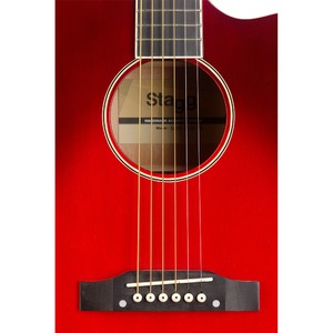 Электроакустическая гитара Stagg SA35 DSCE-TR