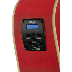 Электроакустическая гитара Stagg SA35 ACE-TR