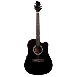 Электроакустическая гитара Stagg SW201CW/39 BK