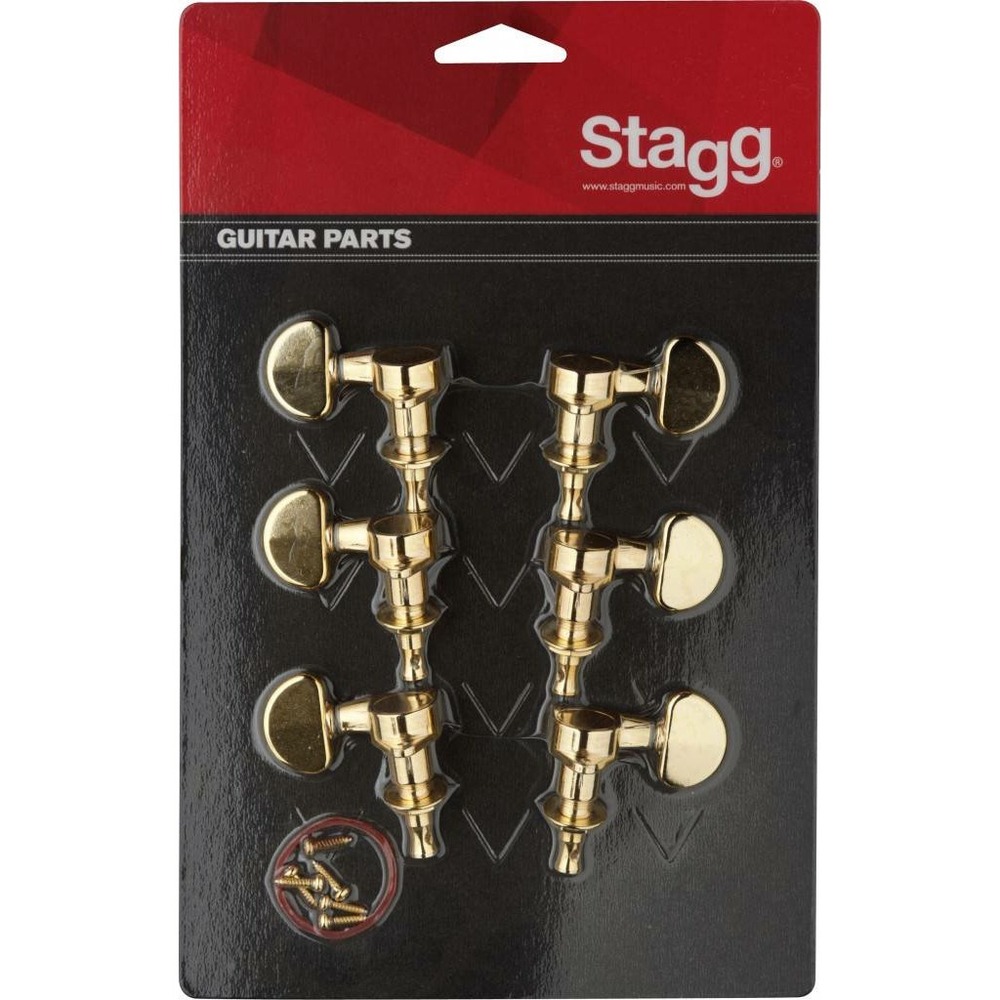 Колки для электрогитары Stagg KG395GD