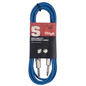 Кабель гитарный Stagg SGC3DL CBL 3.0m