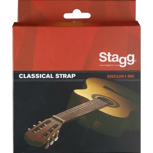 Ремень для гитары Stagg SNCL001-BK