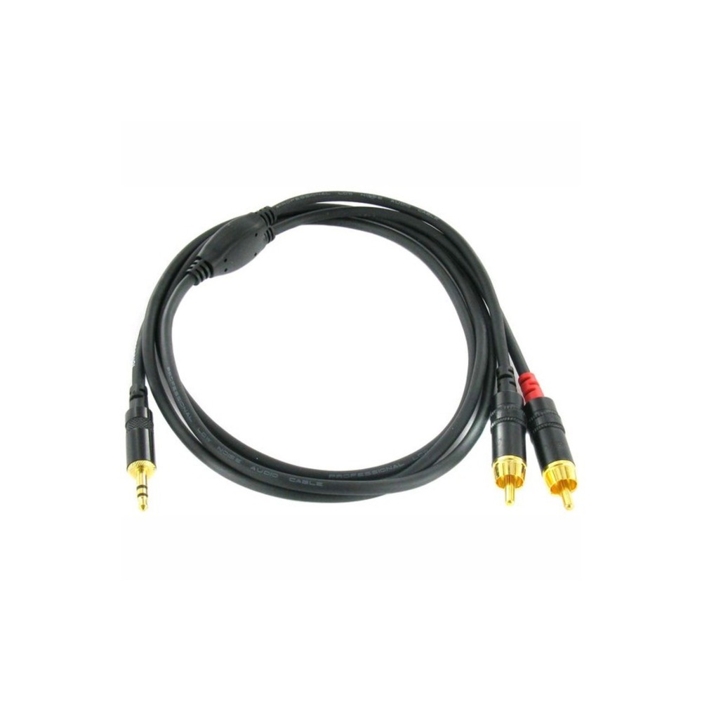 Кабель аудио 1xMini Jack - 2xRCA Cordial CFY 0,9 WCC 0.9m