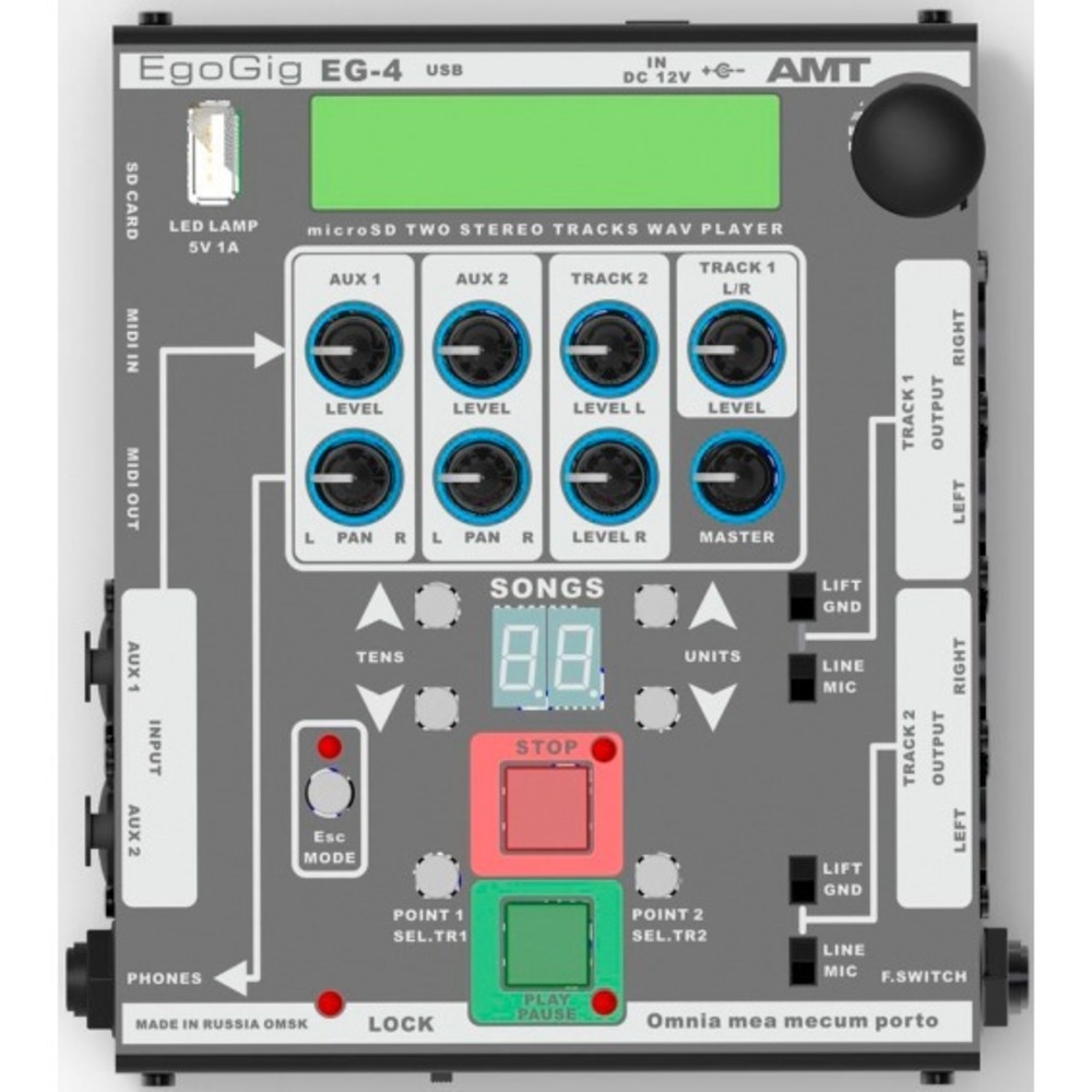 Концертный WAV плеер AMT EG-4