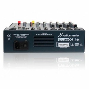 Аналоговый микшер STUDIOMASTER CLUB XS8