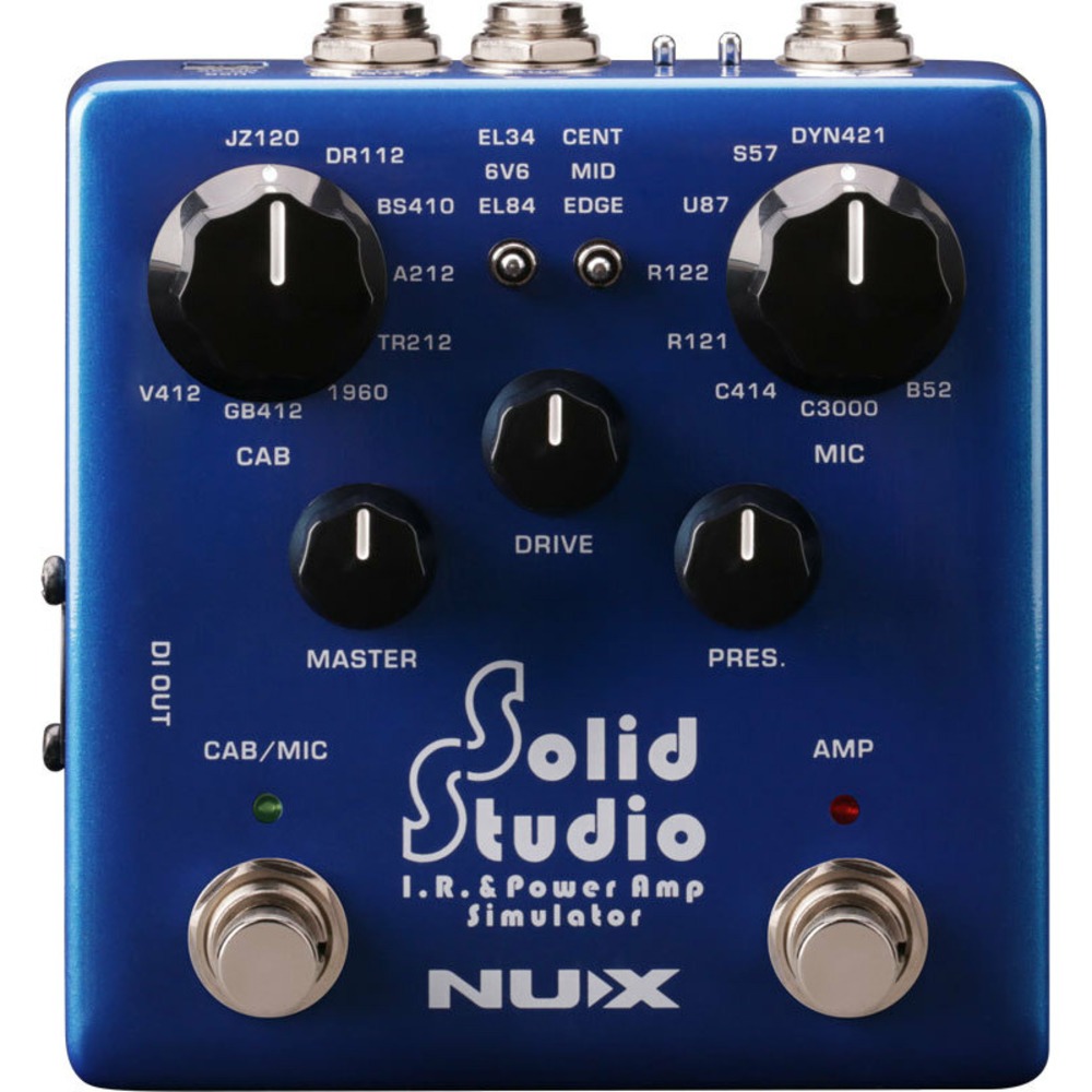 Симулятор гитарных усилителей NUX NSS-5 Solid-Studio