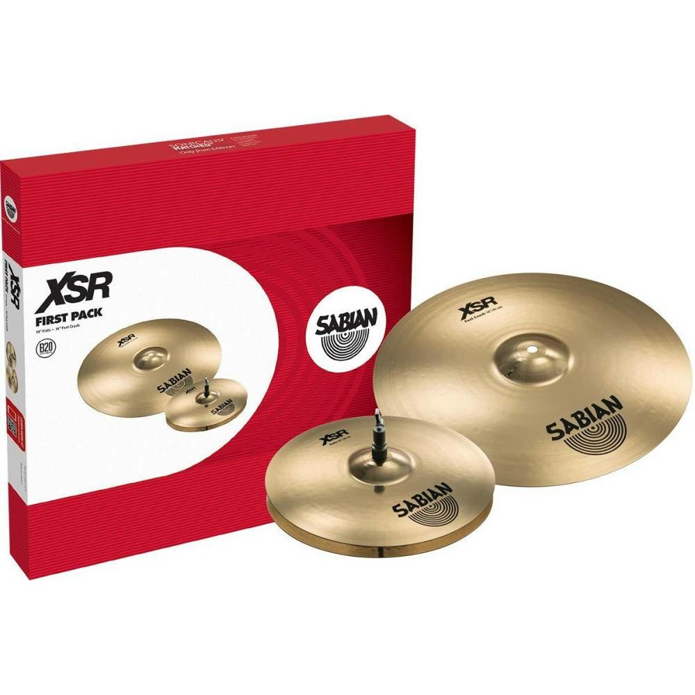 Комплект тарелок для ударной установки Sabian XSR First Pack