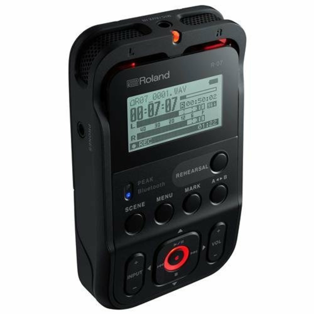 Студийный рекордер/проигрыватель Roland R-07-BK
