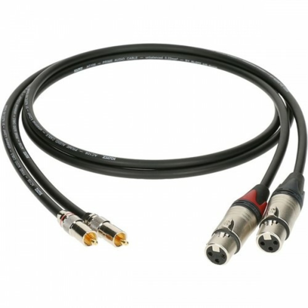 Кабель аудио 2xRCA - 2xXLR KLOTZ ALPF020 2.0m