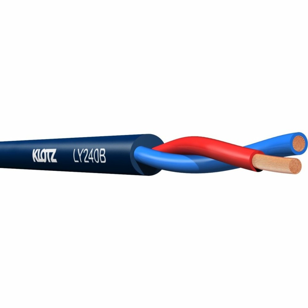 Кабель акустический на катушке KLOTZ LY240S 100.0m