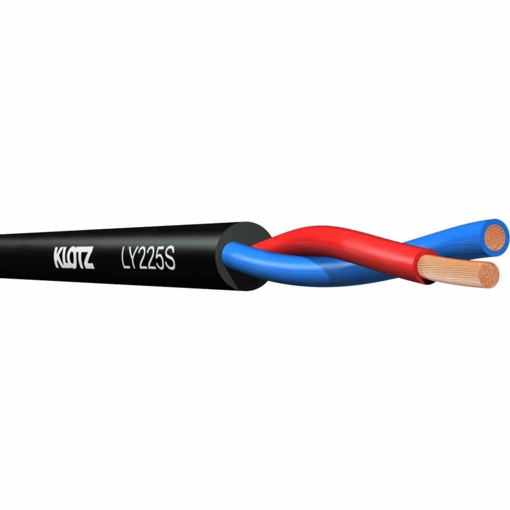 Кабель акустический на катушке KLOTZ LY225S 100.0m