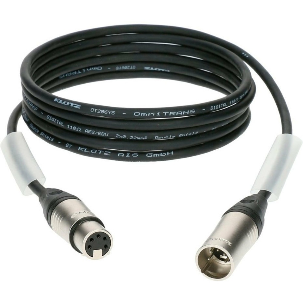 Кабель аудио 1xXLR - 1xXLR KLOTZ DMX5DK1S1000 10.0m