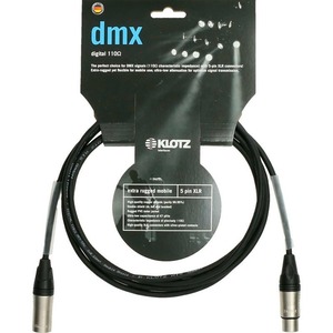 Кабель аудио 1xXLR - 1xXLR KLOTZ DMX5DK1S1000 10.0m