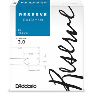 Трости для кларнета Bb DAddario Woodwinds Rico DCR1030