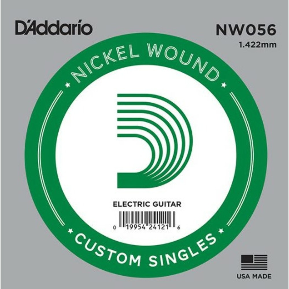 Струна для электрогитары DAddario NW056 Nickel Wound