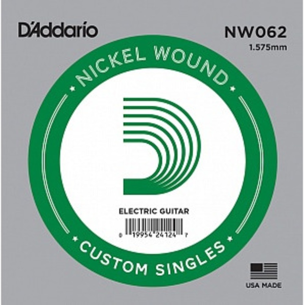 Струна для электрогитары DAddario NW062 Nickel Wound
