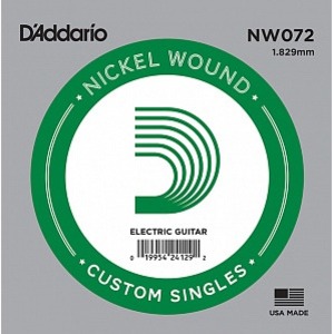 Струна для электрогитары DAddario NW072 Nickel Wound