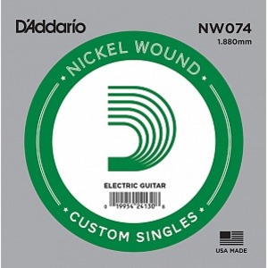 Струна для электрогитары DAddario NW074 Nickel Wound
