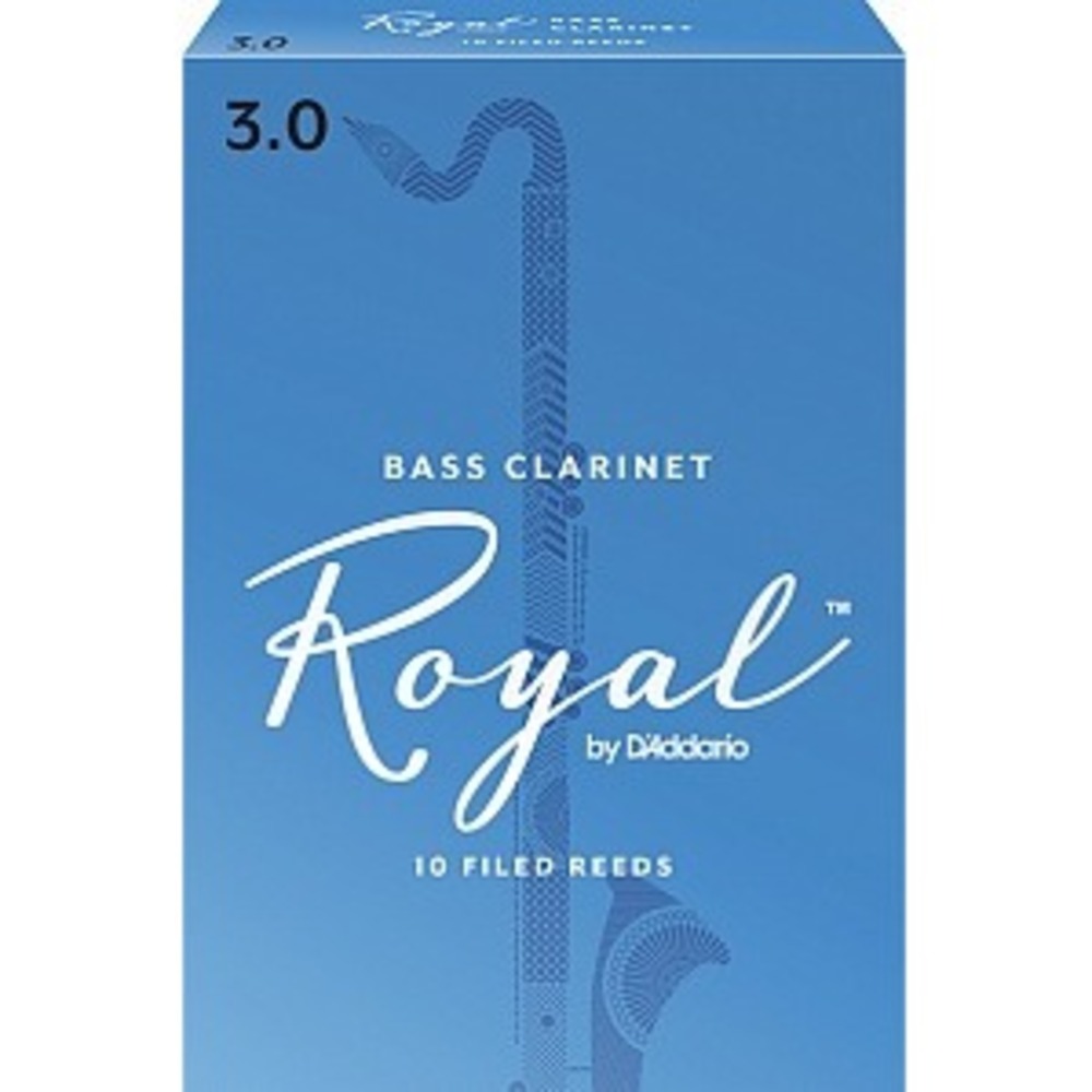 Трости для кларнета бас Rico REB1030 Royal