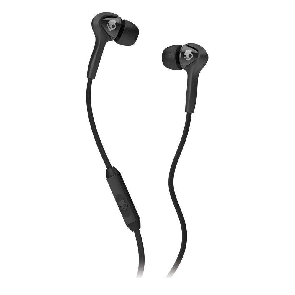 Наушники внутриканальные классические Skullcandy Smokin Buds Black/Black w/Mic (4/24)