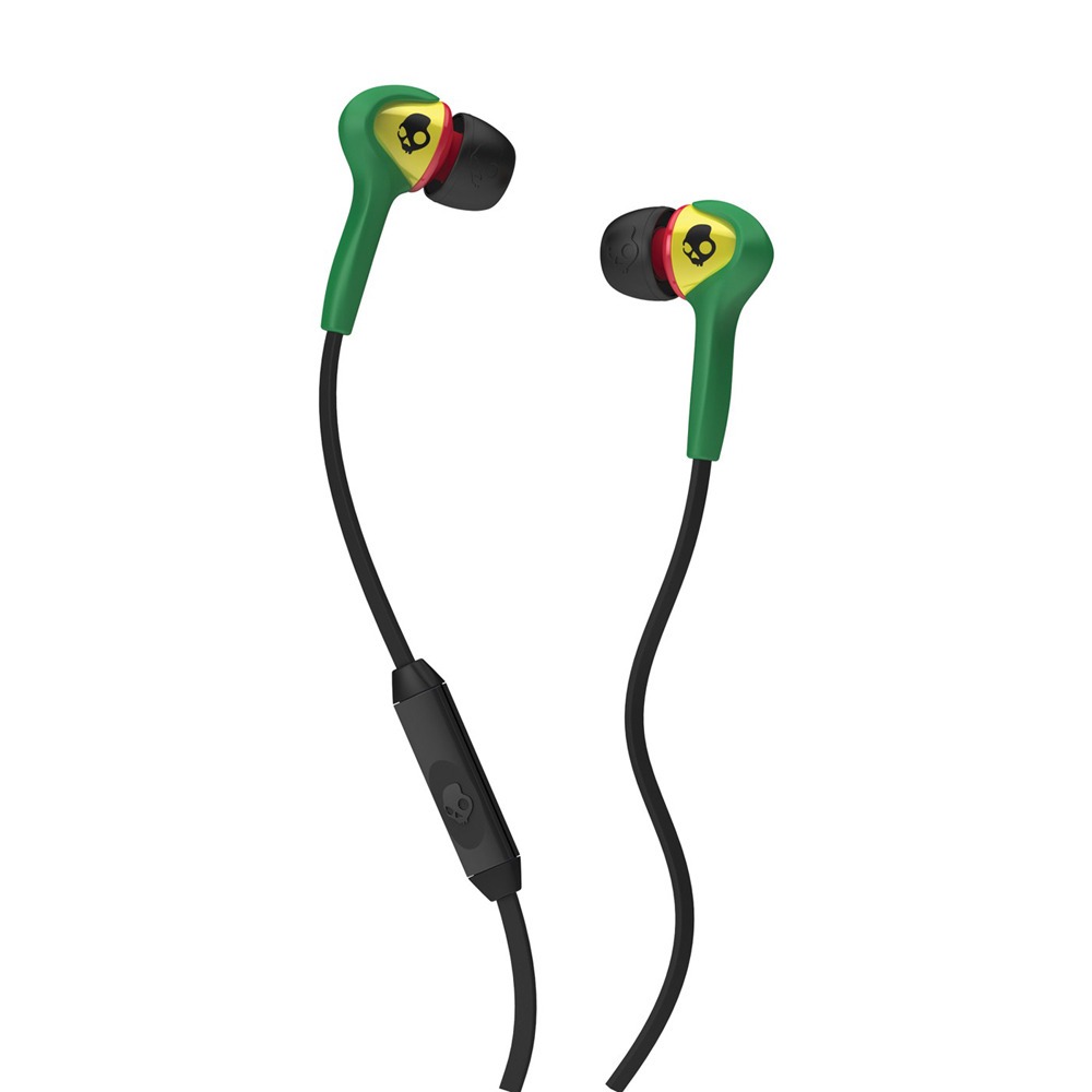 Наушники внутриканальные классические Skullcandy Smokin Buds Rasta w/Mic (4/24)