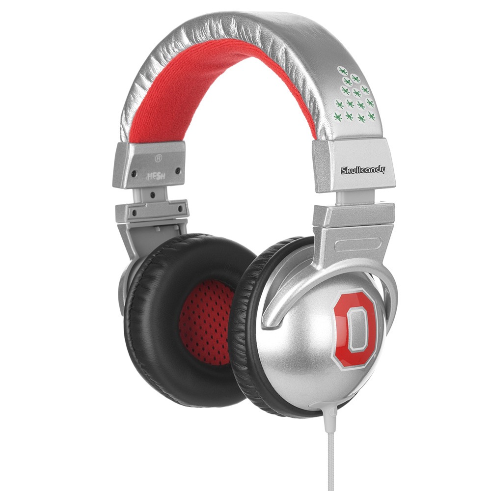 Наушники мониторные классические Skullcandy Hesh Ohio State w/Mic (4)