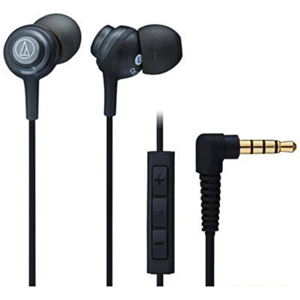 Наушники внутриканальные классические Audio-Technica ATH-CKL202i BK