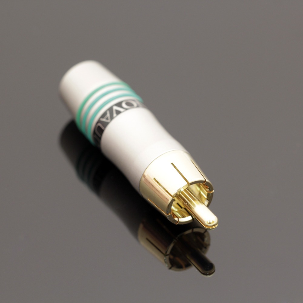 Разъем RCA (Папа) Tchernov Cable RCA Plug Original Green