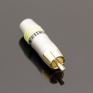 Разъем RCA (Папа) Tchernov Cable RCA Plug Original Yellow