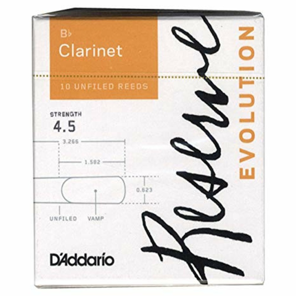 Трости для кларнета Bb DAddario DCE1045 Reserve Evolution
