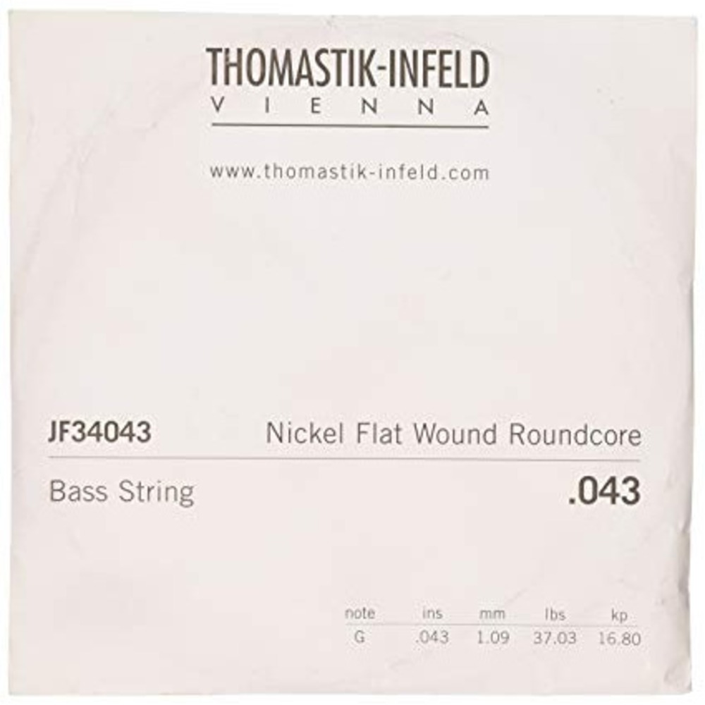 Отдельная струна для бас-гитары Thomastik JF34043 Jazz Flat Wound