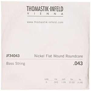 Отдельная струна для бас-гитары Thomastik JF34043 Jazz Flat Wound
