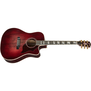 Электроакустическая гитара Gibson 2019 Hummingbird Chroma Black Cherry