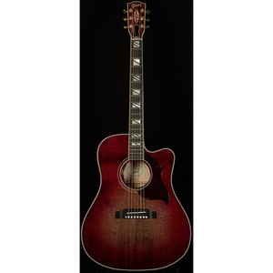 Электроакустическая гитара Gibson 2019 Hummingbird Chroma Black Cherry